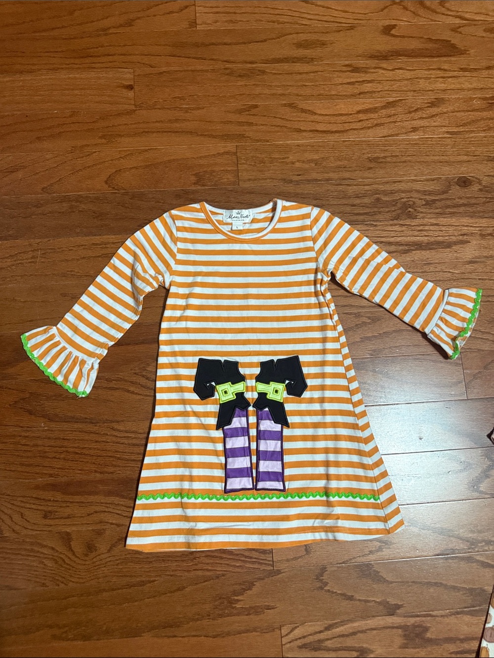 Mud Pie Pumpkin outfit and Marie Nicole dress - Picture 2 of 12